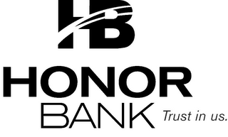 HB HONOR BANK TRUS IN US.; logo