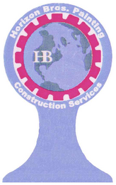 HB HORIZON BROS.  PAINTING CONSTRUCTION SERVICES logo