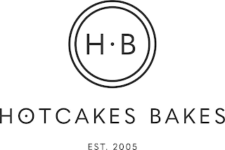 HB HOTCAKES BAKES EST. 2005 logo