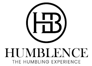 HB HUMBLENCE THE HUMBLING EXPERIENCE logo