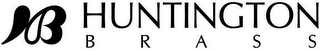 HB HUNTINGTON BRASS logo