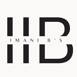 HB IMANI B'S logo