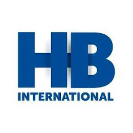 HB INTERNATIONAL logo