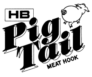 HB PIG TAIL MEAT HOOK logo