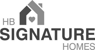 HB SIGNATURE HOMES logo