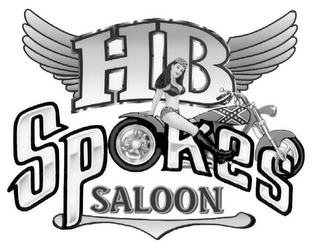 HB SPOKES SALOON logo