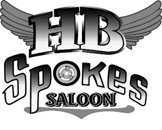 HB SPOKES SALOON logo