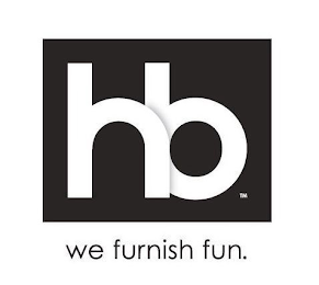HB WE FURNISH FUN. logo