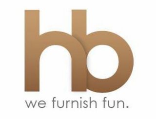 HB WE FURNISH FUN logo