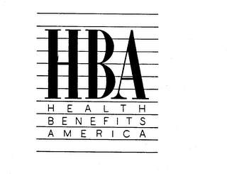 HBA HEALTH BENEFITS AMERICA logo