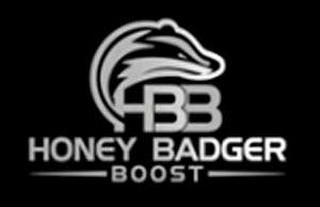 HBB HONEY BADGER BOOST logo