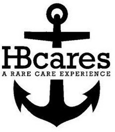 HBCARES A RARE CARE EXPERIENCE logo