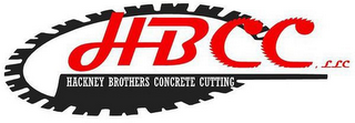 HBCC, LLC HACKNEY BROTHERS CONCRETE CUTTING logo