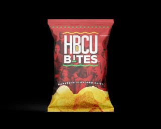 HBCU BITES GARREQUE FLAVORED CHIPS logo