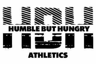 HBH HUMBLE BUT HUNGRY ATHLETICS logo