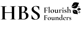 HBS FLOURISH FOUNDERS logo