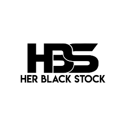 HBS HER BLACK STOCK logo
