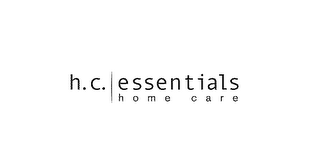 H.C. ESSENTIALS HOME CARE logo