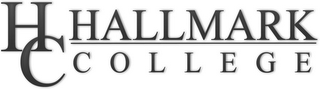 HC HALLMARK COLLEGE logo