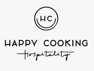 HC HAPPY COOKING HOSPITALITY logo