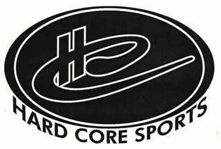HC HARD CORE SPORTS logo