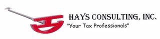 HC HAYS CONSULTING, INC. "YOUR TAX PROFESSIONALS" logo