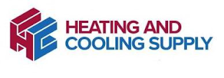 HC HEATING AND COOLING SUPPLY logo