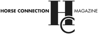 HC HORSE CONNECTION MAGAZINE logo