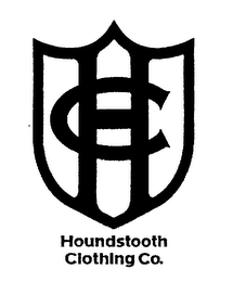 HC HOUNDSTOOTH CLOTHING CO. logo