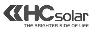HC SOLAR THE BRIGHTER SIDE OF LIFE logo