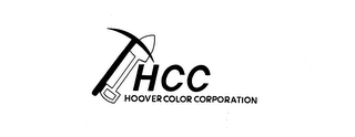 HCC HOOVER COLOR CORPORTATION logo
