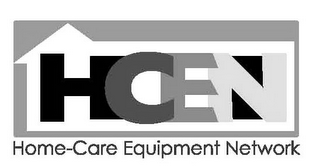 HCEN HOME-CARE EQUIPMENT NETWORK logo