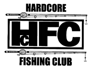 HCFC HARDCORE FISHING CLUB logo