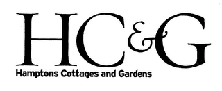 HC&G HAMPTONS COTTAGES AND GARDENS logo