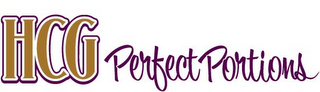 HCG PERFECTPORTIONS logo