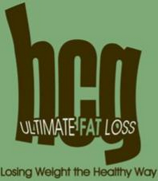 HCG ULTIMATE FAT LOSS LOSING WEIGHT THE HEALTHY WAY logo