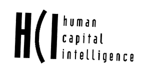 HCI HUMAN CAPITAL INTELLIGENCE logo
