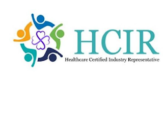 HCIR HEALTHCARE CERTIFIED INDUSTRY REPRESENTATIVE logo