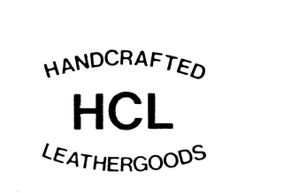 HCL HANDCRAFTED LEATHERGOODS logo