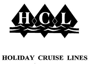 HCL HOLIDAY CRUISE LINES logo