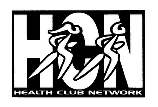 HCN HEALTH CLUB NETWORK logo