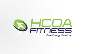 HCOA FITNESS PURE ENERGY. PURE LIFE. logo