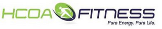 HCOA FITNESS PURE ENERGY. PURE LIFE. logo