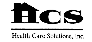 HCS HEALTH CARE SOLUTIONS, INC. logo