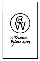 HCW TRADITION DEPUIS 1905