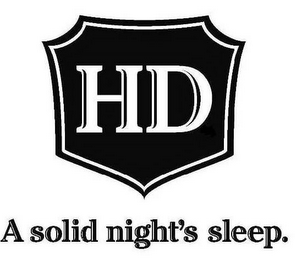 HD A SOLID NIGHT'S SLEEP. logo