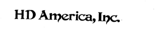 HD AMERICA, INC. logo