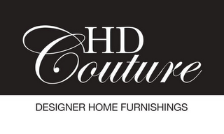 HD COUTURE DESIGNER HOME FURNISHINGS logo