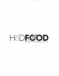 H&D FOOD HEALTHY AND DELICIOUS FOOD logo