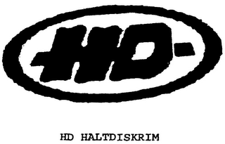 HD HALTDISKRIM logo
